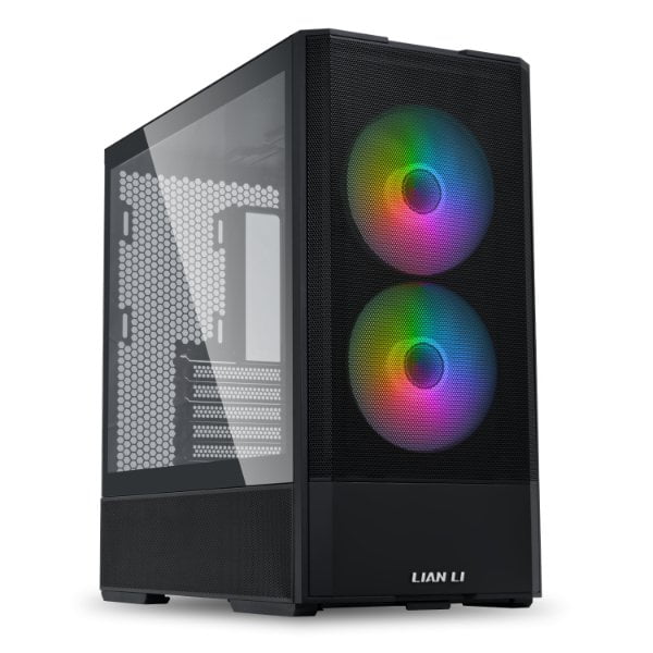 GUNMANSA LIAN LI LANCOOL 207 Black / Steel / Tempered Glass ATX Mid Tower Computer Case - LANCOOL 207 RX