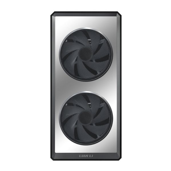 GUNMANSA Lian Li LANCOOL 217 INF Black Infinity Mirror Computer Case, Mid-Tower ATX PC Case w/ 3 Pre-Installed Fans, 2x170mm ARGB Fans, 1x140mm, Front Mirror Glass Panel, Optimized Airflow - Black (LAN217INFX)