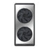 GUNMANSA Lian Li LANCOOL 217 INF Black Infinity Mirror Computer Case, Mid-Tower ATX PC Case w/ 3 Pre-Installed Fans, 2x170mm ARGB Fans, 1x140mm, Front Mirror Glass Panel, Optimized Airflow - Black (LAN217INFX)