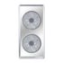 GUNMANSA Lian Li LANCOOL 217 INF White Infinity Mirror Computer Case, Mid-Tower ATX PC Case w/ 3 Pre-Installed Fans, 2x170mm ARGB Fans, 1x140mm, Front Mirror Glass Panel, Optimized Airflow - White (LAN217INFW)