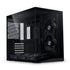 GUNMANSA LIAN LI O11D MINI V2 Flow | Compact ATX Mid-Tower Airflow Computer Case | Panoramic View | High-Performance Airflow | Includes 5 x 120mm Reverse Blade Fans | Cable Management | Black (O11DMIV2FX)
