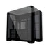GUNMANSA LIAN LI O11Vision Compact Black / Steel / Tempered Glass ATX Mid Tower Computer Case, Back Connect Support - O11VPX