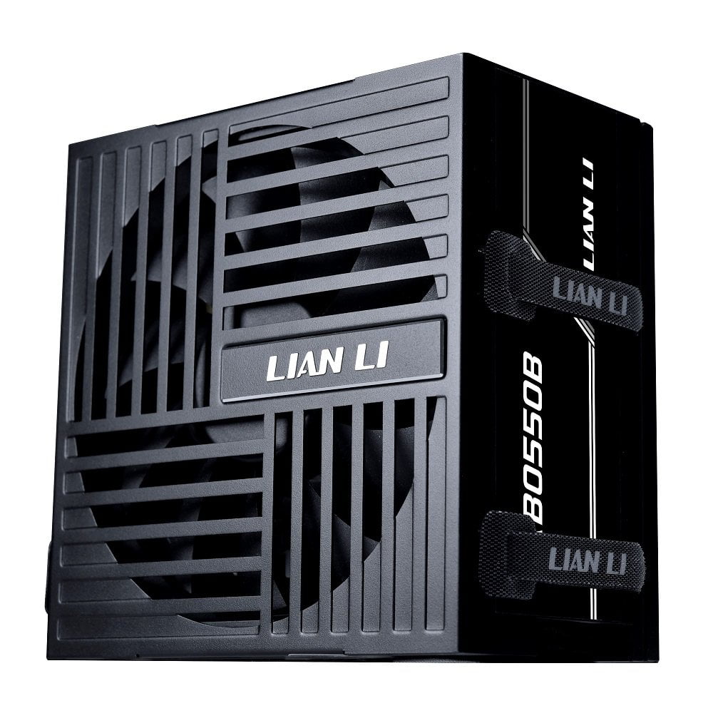 GUNMANSA Lian Li RB550 80 Plus Bronze Non Modular - Low-Noise ATX 550 Watt Power Supply - Cable Management - 135mm Larger Fan - Active PFC Design - Black (RB0550B)
