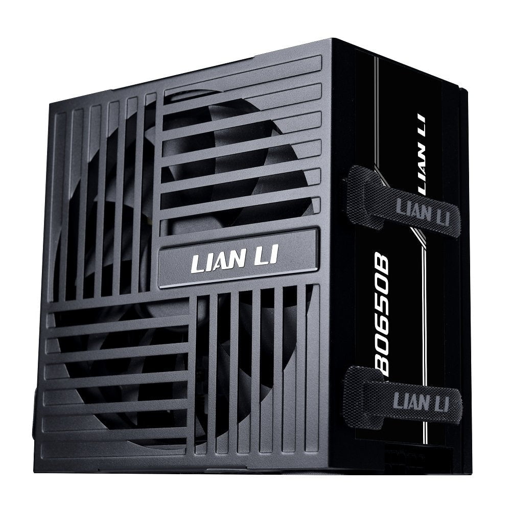 GUNMANSA Lian Li RB650 80 Plus Bronze Non Modular - Low-Noise ATX 650 Watt Power Supply w/ 12+4Pin Connector - ATX 3.1 & PCIe 5.1 Compliant - Cable Management - 135mm Larger Fan - Active PFC - Black (RB0650B)