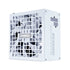 GUNMANSA Lian Li RS 1000W Rotational Shift Fully Modular ATX Power Supply (W/USB Fan Hub) 90° AC Inlet, Cybenetics Platinum, 80+ Gold, ATX 3.1, PCIe 5.1, 12V-2x6 Cable, White (RS1000G.WH)
