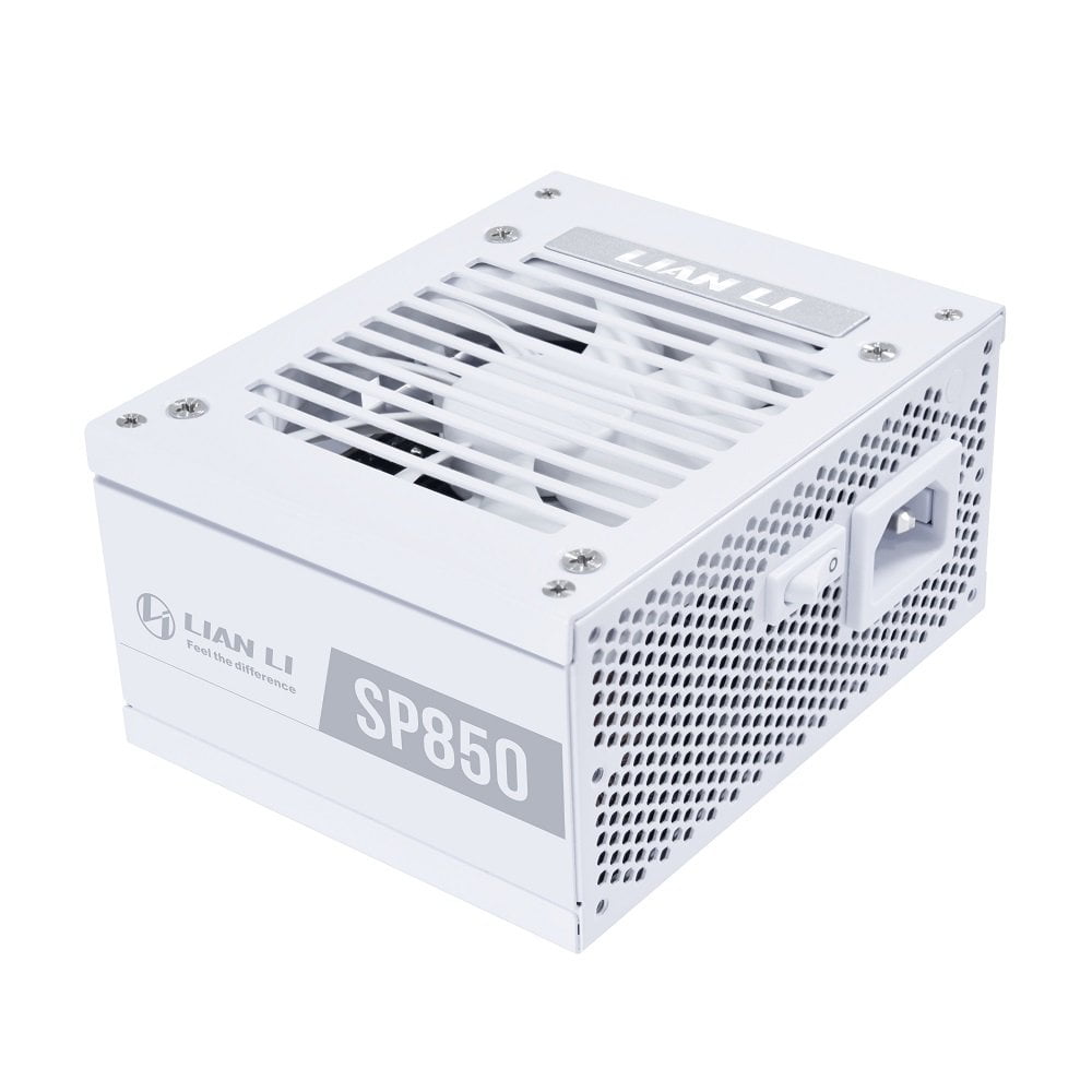 GUNMANSA Lian Li SP850 V2 Gold 850W SFX Power Supply with 12V-2x6 Cable - Low Noise - 80 Plus Gold Efficiency - ATX 3.1 & PCIe 5.1 Compliant - Easy Cable Management - White (SP850G.W)