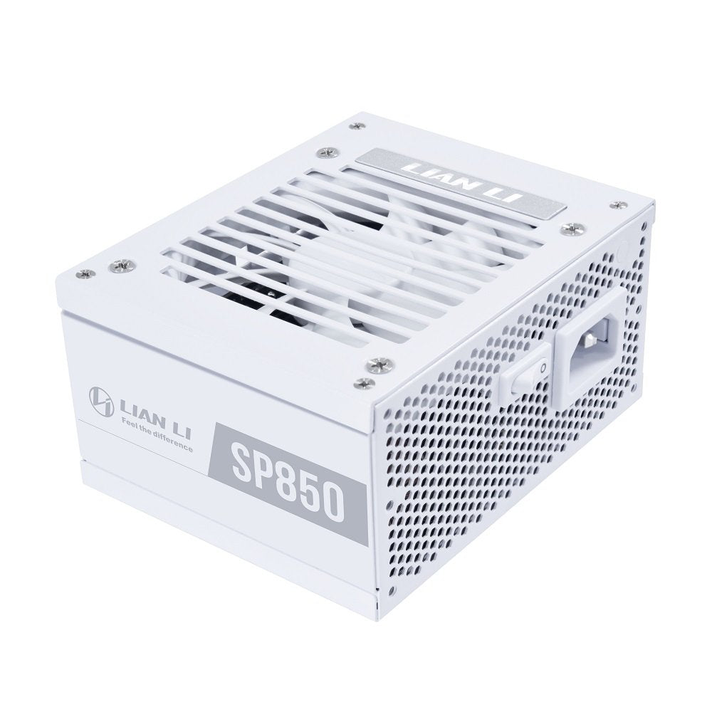 GUNMANSA Lian Li SP850 V2 Gold 850W SFX Power Supply with 12V-2x6 Cable - Low Noise - 80 Plus Gold Efficiency - ATX 3.1 & PCIe 5.1 Compliant - Easy Cable Management - White (SP850G.W)