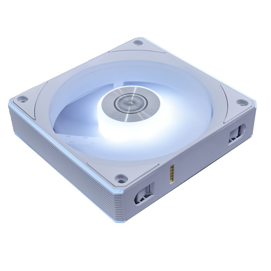 GUNMANSA Lian Li UNI Fan CL Wireless 120 - Single Pack - 2.4 GHz Wireless Signal RGB &PWM PC Case Fans Control - Dual Control Light Zones - 28mm FDB - Controller NOT Included & Required - White (12CL1W1W)