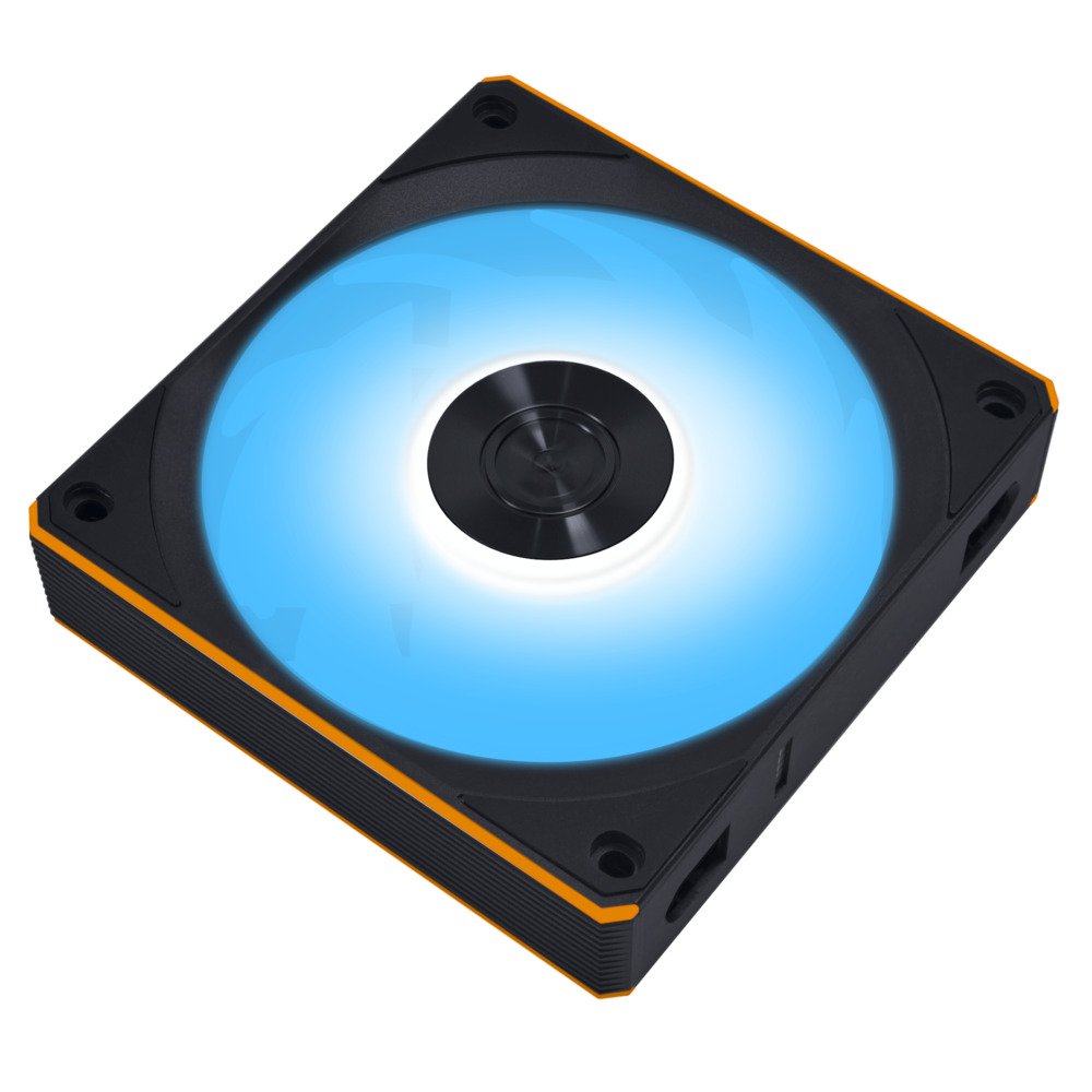 GUNMANSA Lian Li UNI Fan CL Wireless 120 - Single Pack (Reverse Blade) - 2.4 GHz Wireless Signal RGB & PC Case Fans Control - Dual Light Zones - 28mm FDB - Controller NOT Included &Required - Black (12RCL1W1B)