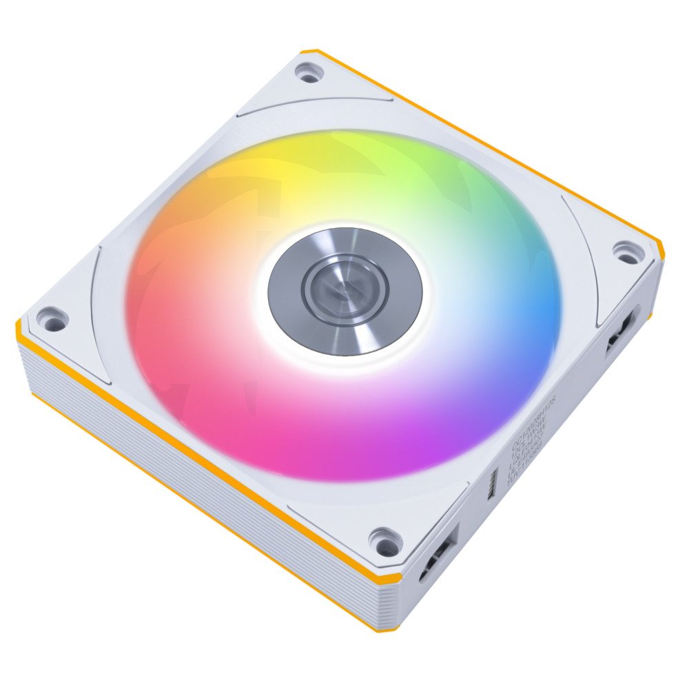 GUNMANSA Lian Li UNI Fan CL Wireless 120 - Single Pack (Reverse Blade) - 2.4 GHz Wireless Signal RGB & PC Case Fans Control - Dual Light Zones - 28mm FDB - Controller NOT Included &Required - White (12RCL1W1W)
