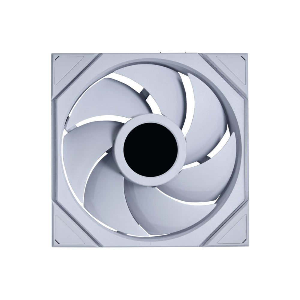 GUNMANSA Lian Li UNI Fan TL - LCD Wireless 140 - Single Pack - 2.4 GHz Wireless Signal for RGB & Fan Control - Infinity Mirror Design - LCD Display - Controller NOT Included & Required - White (14TLLCD1W1W)