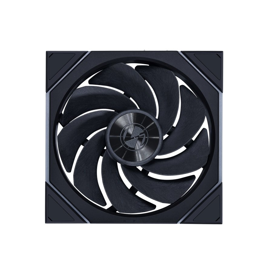 GUNMANSA Lian Li UNI Fan TL - Wireless 140 - Single Pack (Reverse Blade) - 2.4 GHz Wireless Signal for RGB & Fan Control - Infinity Mirror Design - Controller NOT Included & Required - Black (14RTL1W1B)