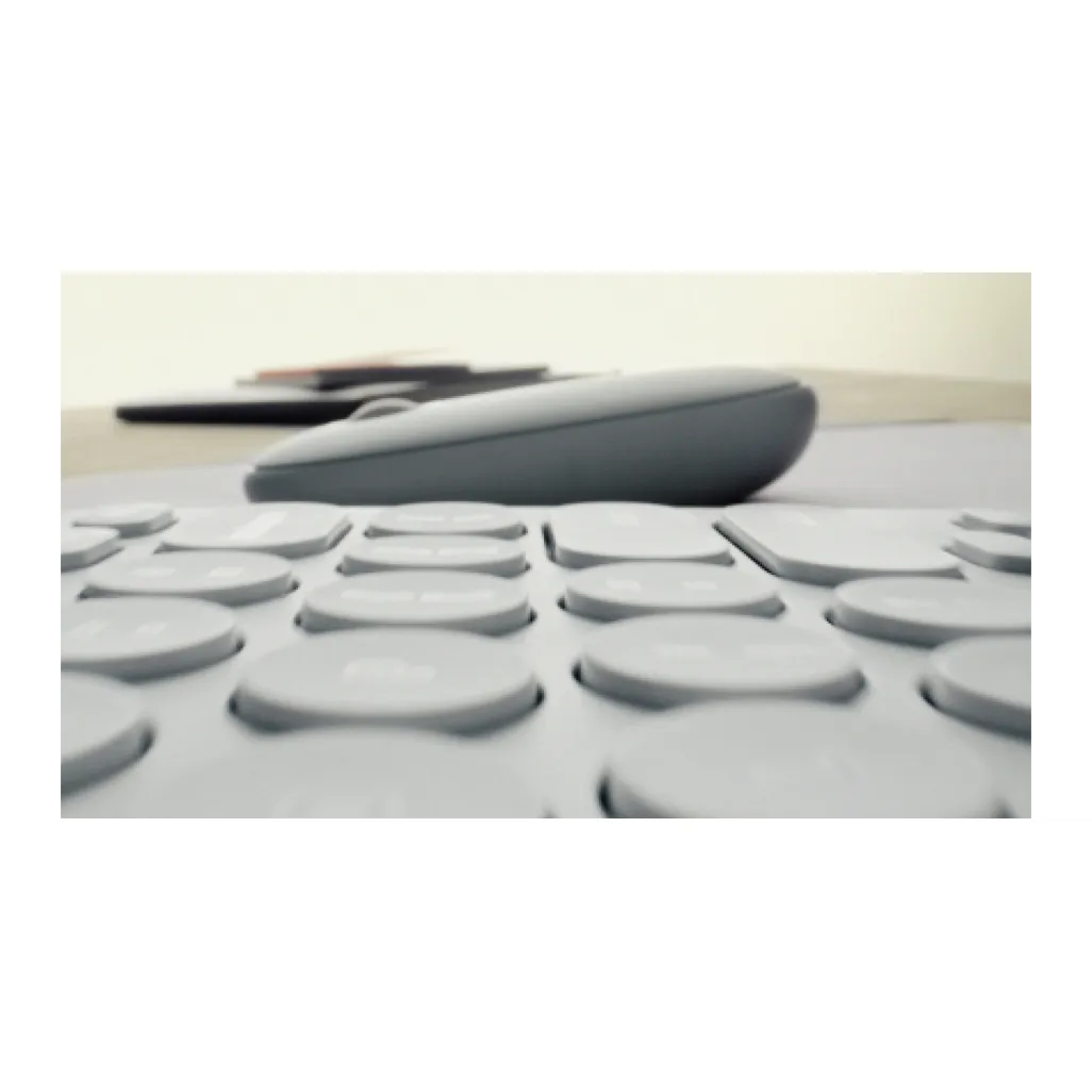 GUNMANSA LOGI Pebble Keys 2 K380s - TONAL GRAPHITE - US INT'L - BT