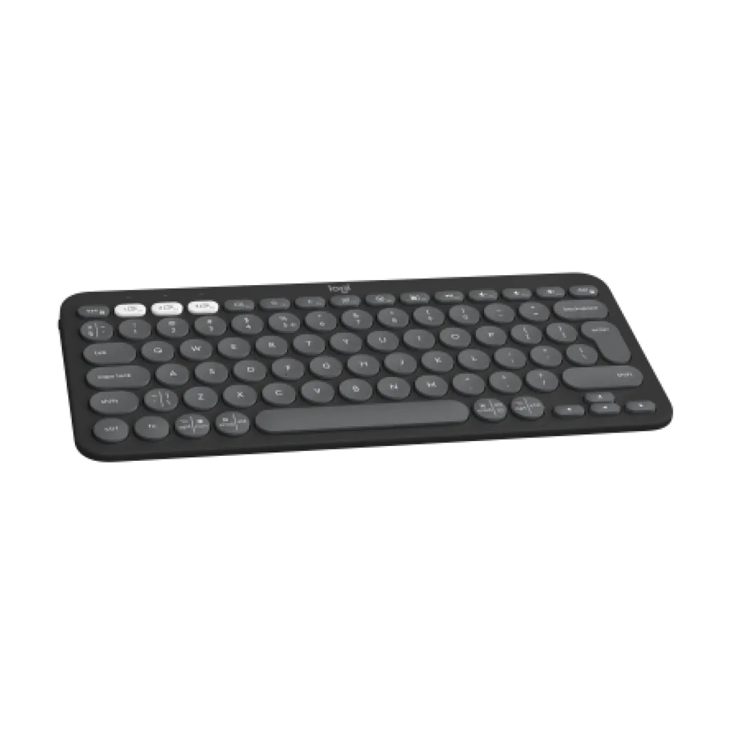 GUNMANSA LOGI Pebble Keys 2 K380s - TONAL GRAPHITE - US INT'L - BT