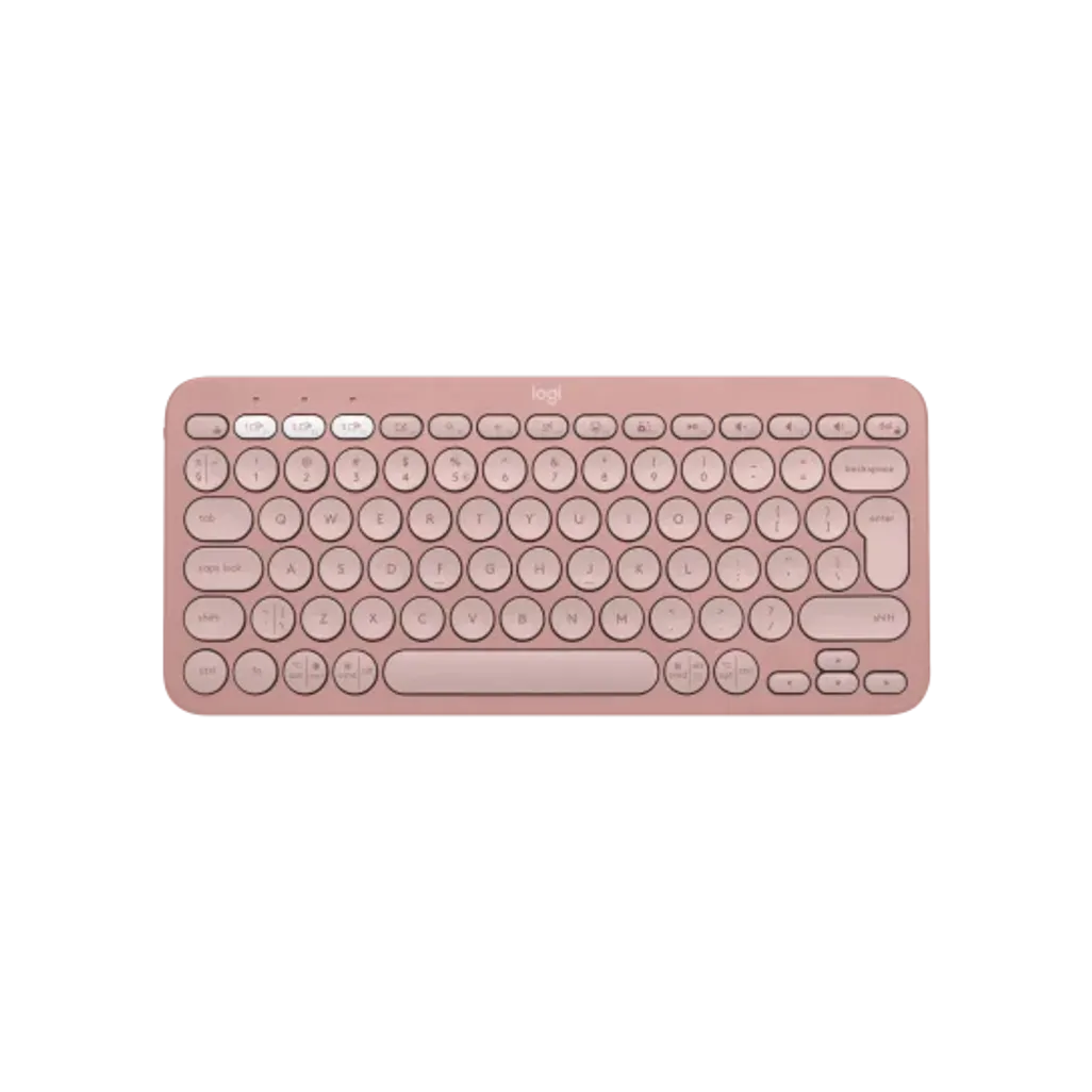 GUNMANSA LOGI Pebble Keys 2 K380s - TONAL ROSE - US INT'L - BT