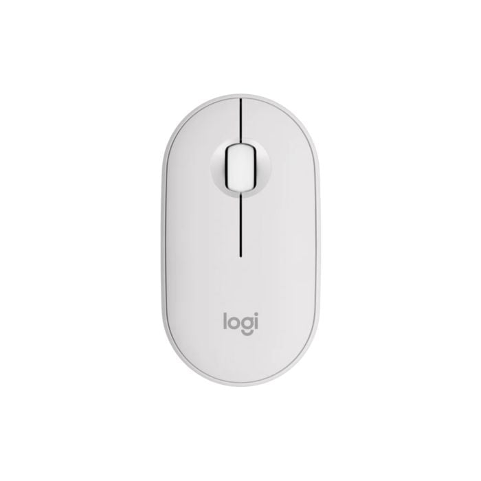 GUNMANSA LOGI Pebble Mouse 2 M350s Wireless mouse - Tonal White