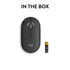 GUNMANSA Logitech 910-007015, Ambidextrous, Optical, RF Wireless + Bluetooth, 4000 DPI, Graphite