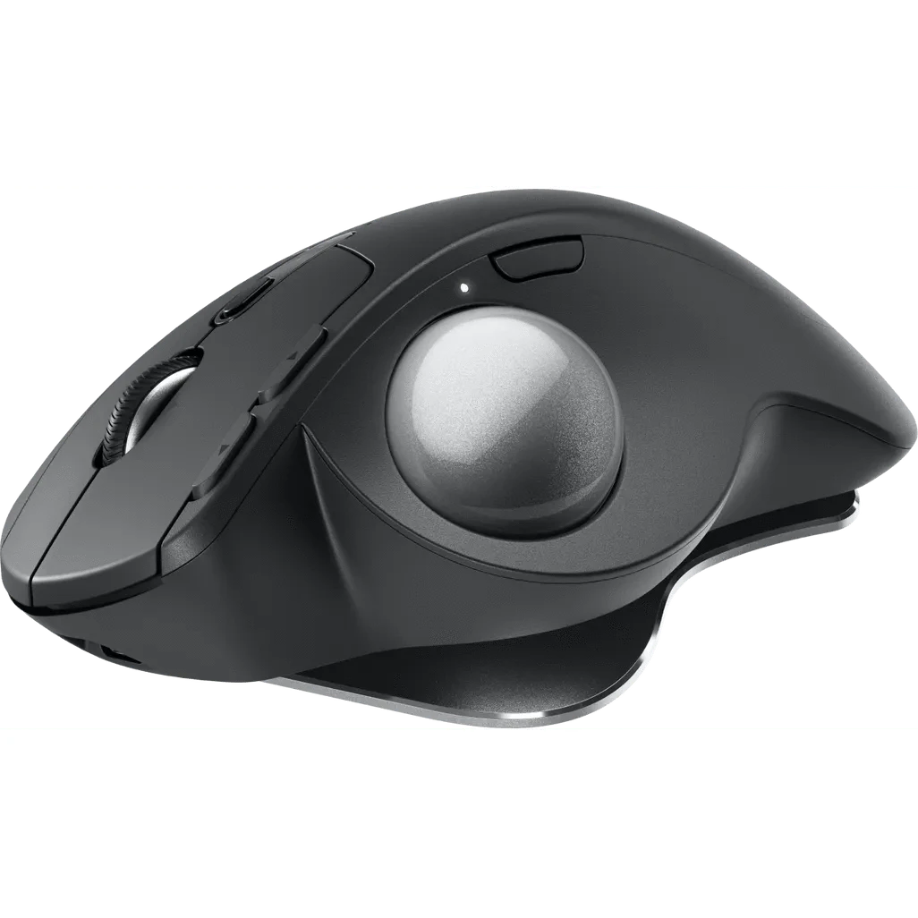 GUNMANSA Logitech 910-007260, Right-hand, Vertical design, Optical, RF Wireless + Bluetooth, 2048 DPI