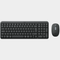 GUNMANSA Logitech Black MK250 Wireless Mouse and keyboard Combo