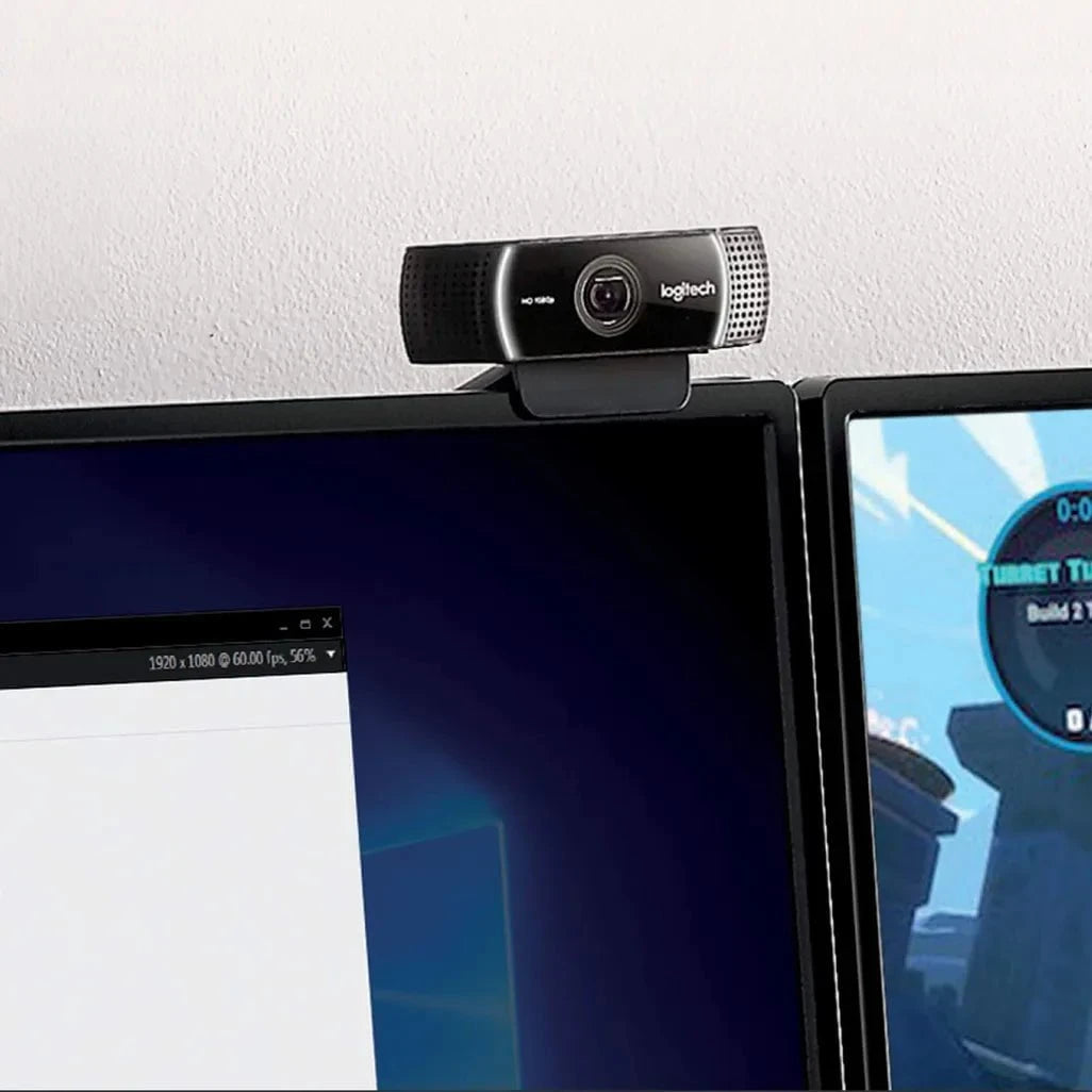 GUNMANSA Logitech C922 PRO HD STREAM WEBCAM, 1920 x 1080 pixels