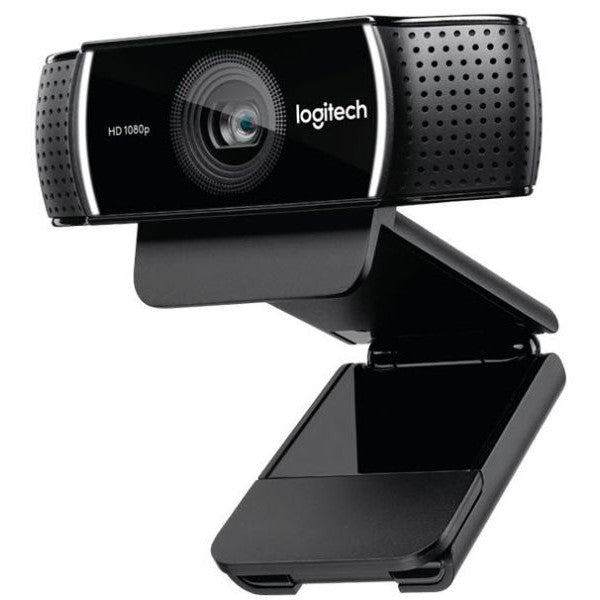 GUNMANSA Logitech C922 Pro - Webcam - Stream edition - USB - Black - Includes tri-pod
