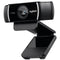 GUNMANSA Logitech C922 Pro - Webcam - Stream edition - USB - Black - Includes tri-pod