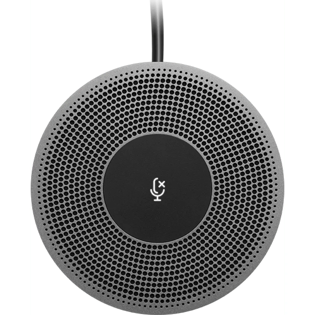 GUNMANSA Logitech Expansion Mic for MeetUp, Conference microphone, Wired, Black