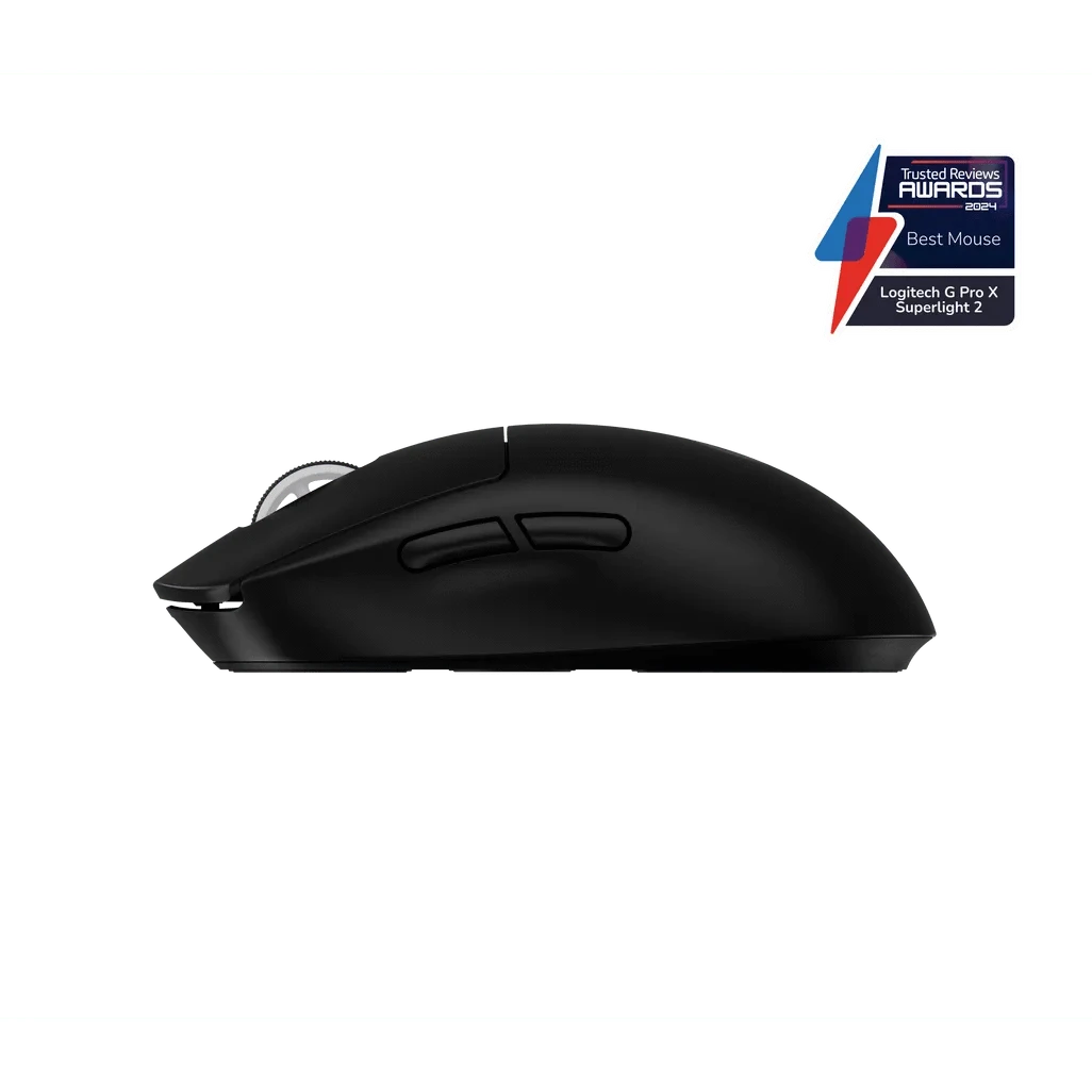 GUNMANSA Logitech G 910-006631, Right-hand, Optical, RF Wireless, 32000 DPI, 0.5 ms, Black