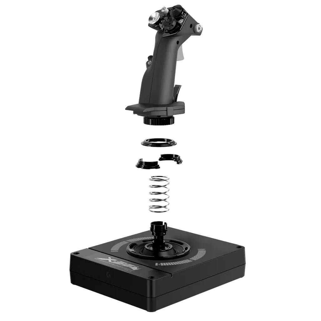 GUNMANSA Logitech G G X56 HOTAS RGB Throttle and Stick Simulation Controller