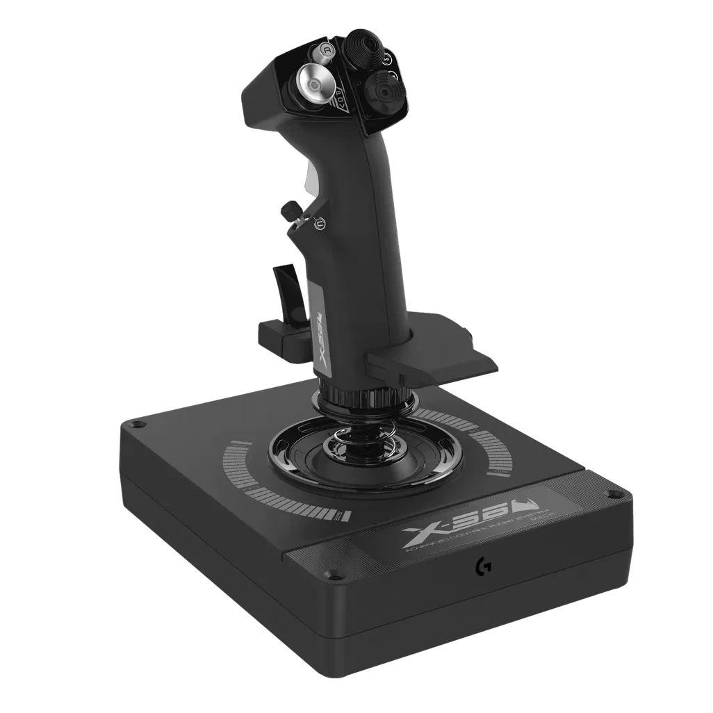 GUNMANSA Logitech G G X56 HOTAS RGB Throttle and Stick Simulation Controller