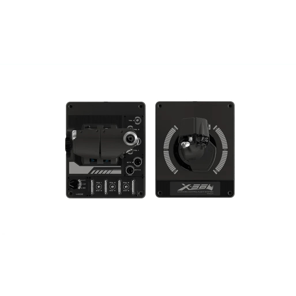 GUNMANSA Logitech G G X56 HOTAS RGB Throttle and Stick Simulation Controller