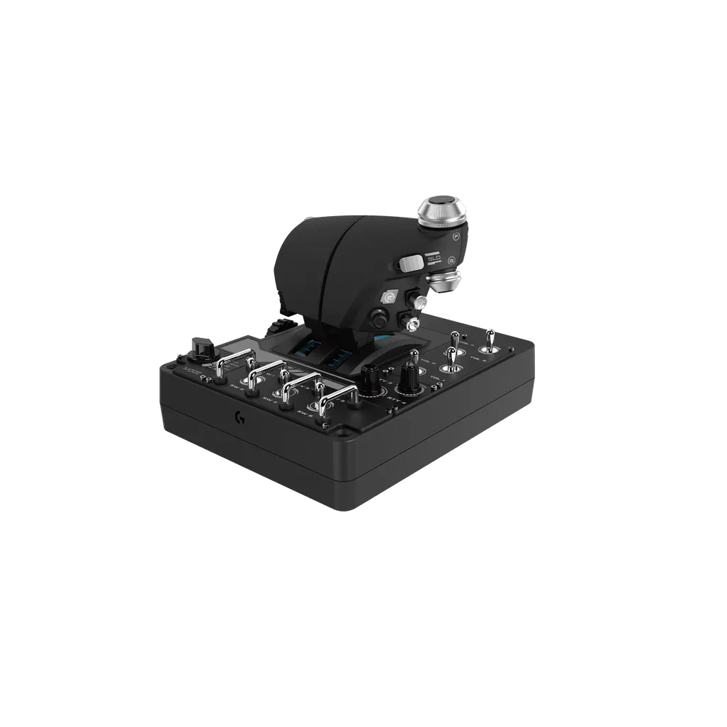 GUNMANSA Logitech G G X56 HOTAS RGB Throttle and Stick Simulation Controller