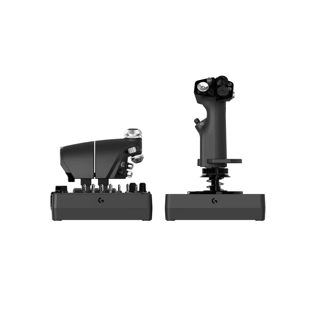 GUNMANSA Logitech G G X56 HOTAS RGB Throttle and Stick Simulation Controller