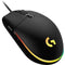 GUNMANSA Logitech G G203 LIGHTSYNC Gaming Mouse, USB Type-A, 8000 DPI, 1 ms, Black