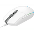 GUNMANSA Logitech G G203 LIGHTSYNC Gaming Mouse, USB Type-A, 8000 DPI, 1 ms, White