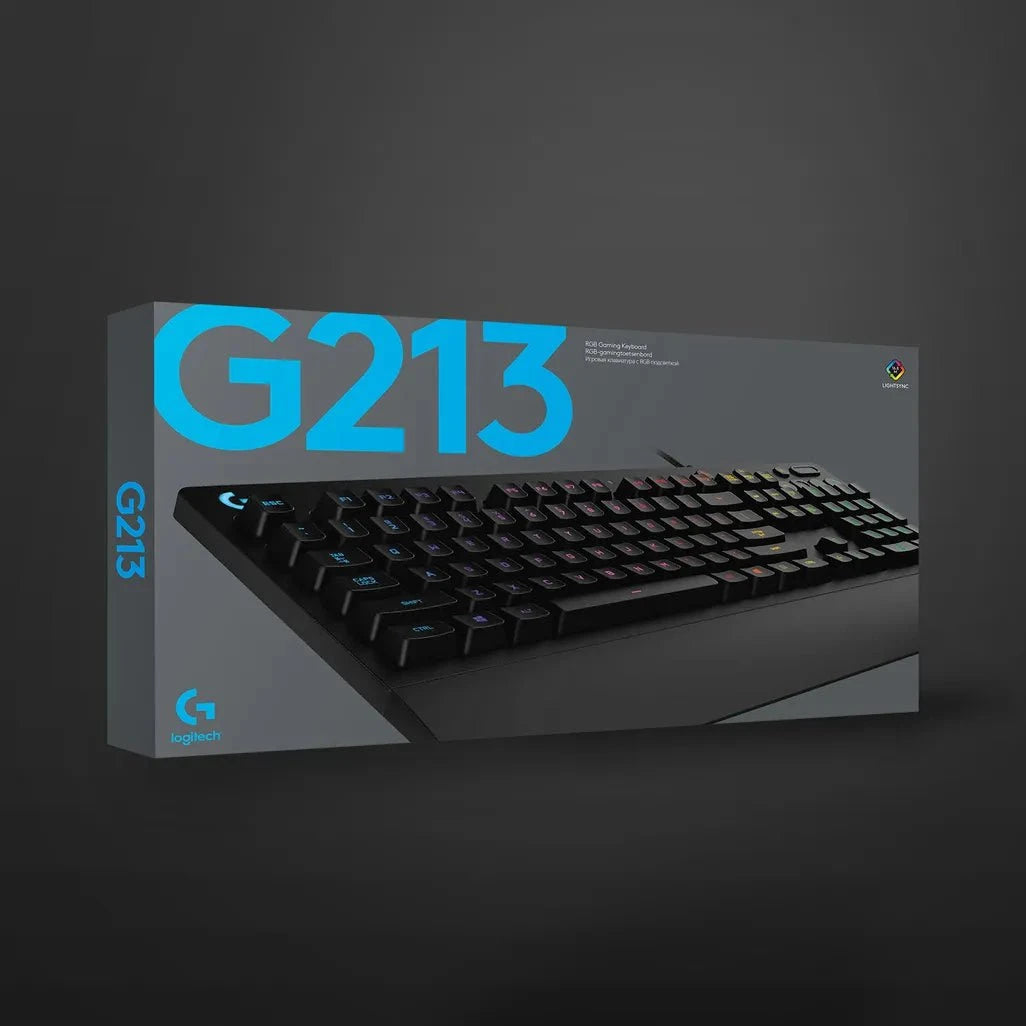 GUNMANSA Logitech G G213 Prodigy Gaming Keyboard, Full-size (100%)