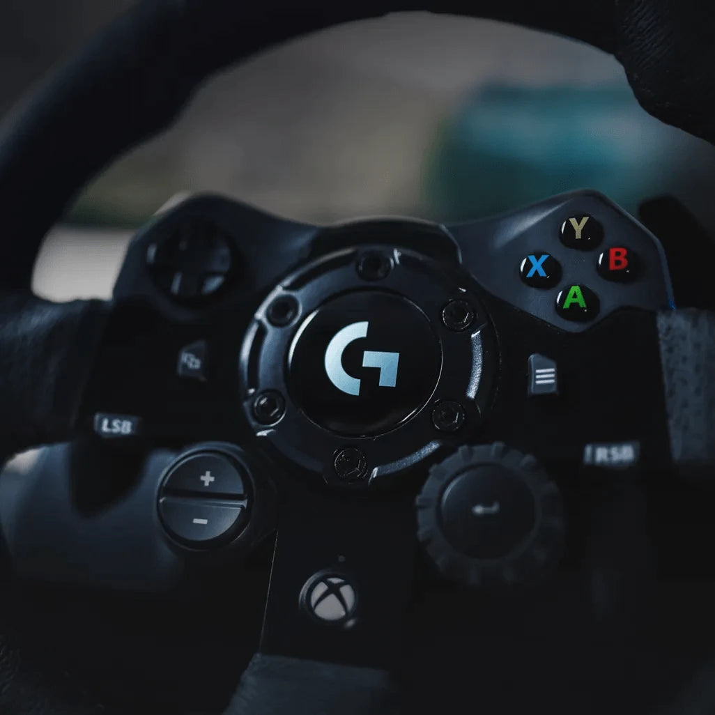 GUNMANSA Logitech G G923 Racing Wheel and Pedals for Xbox X|S, Xbox One and PC