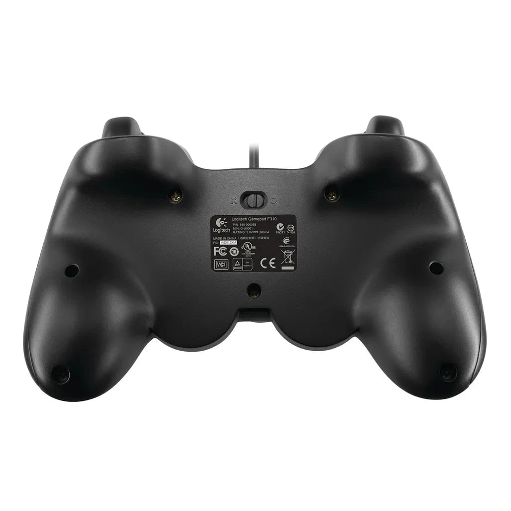 GUNMANSA Logitech G Gamepad F310, Gamepad, PC, Back button, D-pad