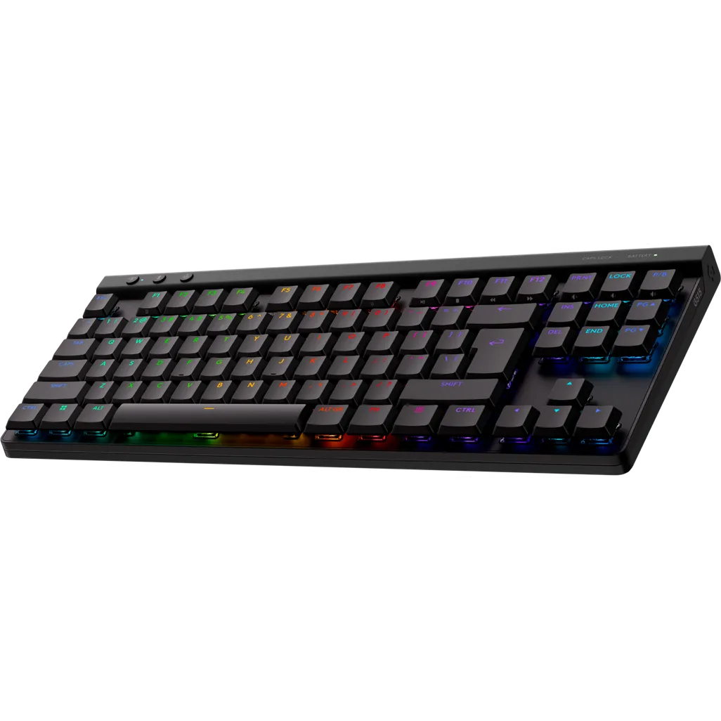 GUNMANSA Logitech G515 LIGHTSPEED TKL Wireless Gaming Keyboard - BLACK - US INT'L - 2.4GHZ/BT - N/A