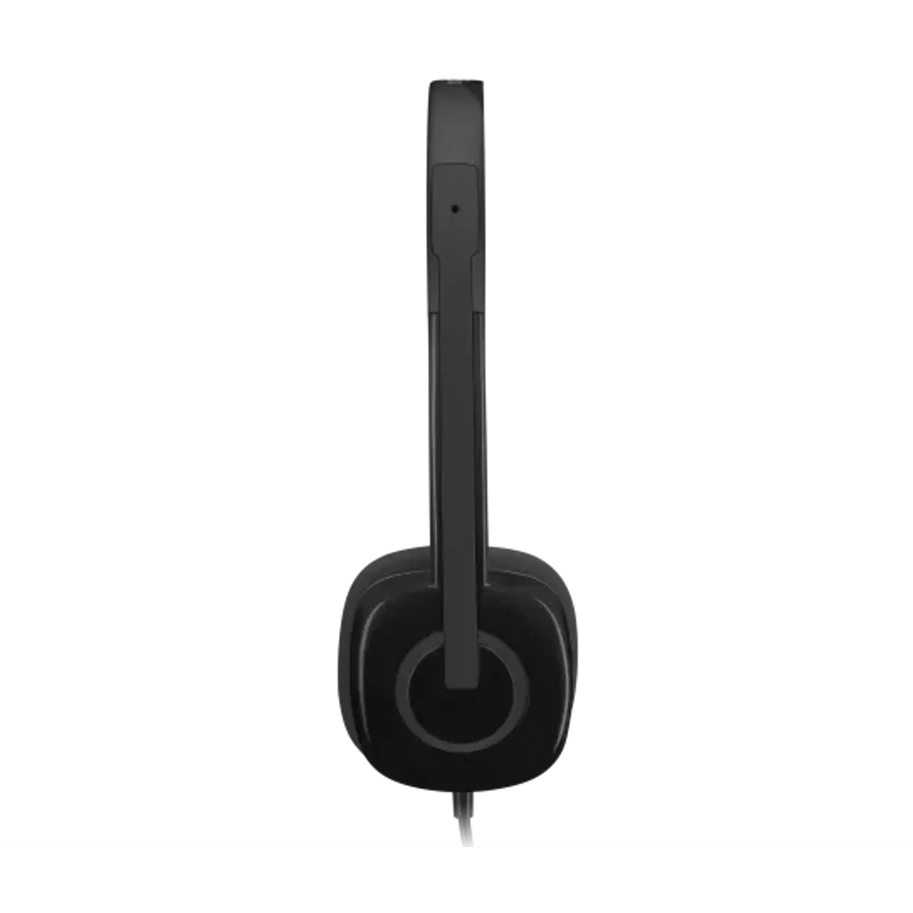 GUNMANSA Logitech H150 Stereo Headset, Wired, Office/Call center, 20 - 20000 Hz, 80 g, Headset, Black
