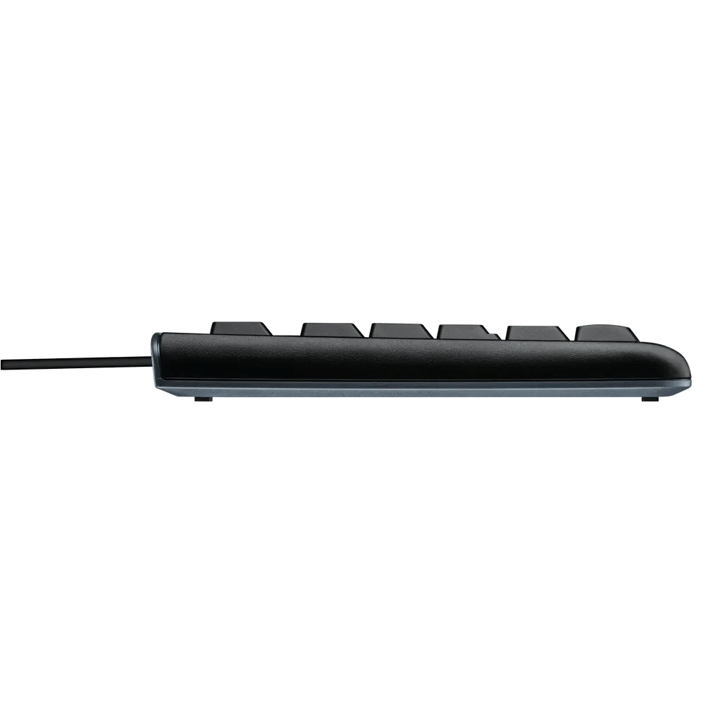 GUNMANSA Logitech K120 Corded Keyboard, Full-size (100%), Wired, USB, QWERTY, Black