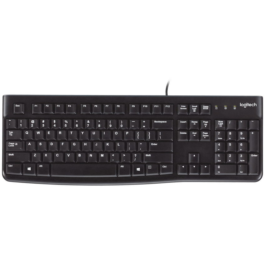 GUNMANSA Logitech K120 Wired USB Keyboard