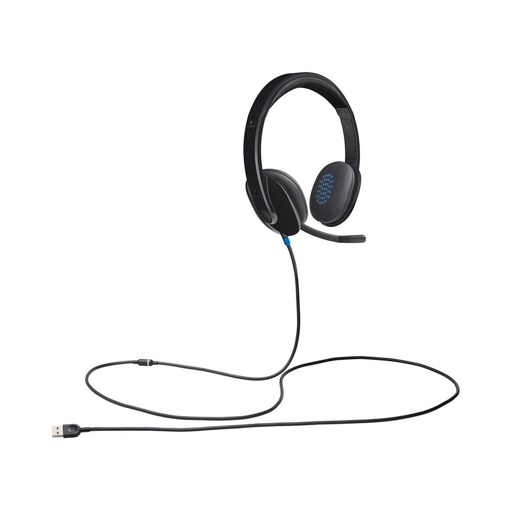 GUNMANSA Logitech Logitech H540 - Stereo Headset - Black - USB