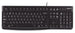 GUNMANSA Logitech Logitech K120 - Wired Keyboard - Black - USB