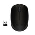 GUNMANSA Logitech M170 Wireless Mouse, Ambidextrous, Optical, RF Wireless, 1000 DPI, Black