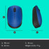 GUNMANSA Logitech M170 Wireless Mouse, Ambidextrous, Optical, RF Wireless, 1000 DPI, Blue