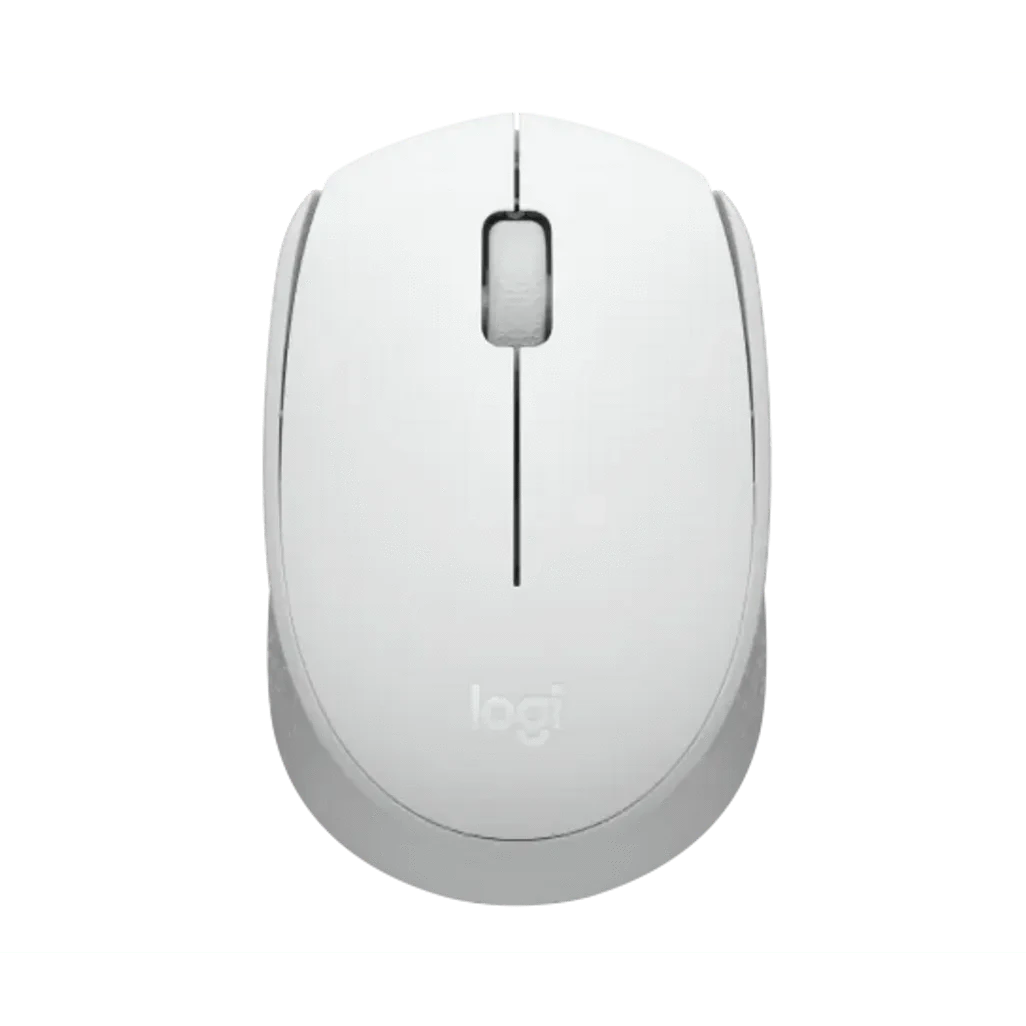 GUNMANSA Logitech M171, Ambidextrous, Optical, RF Wireless, White