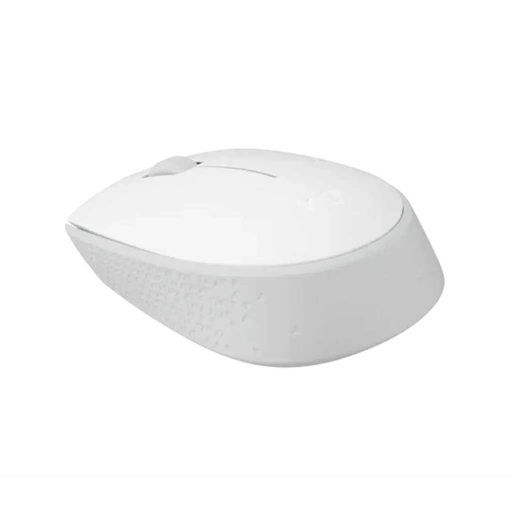 GUNMANSA Logitech M171, Ambidextrous, Optical, RF Wireless, White