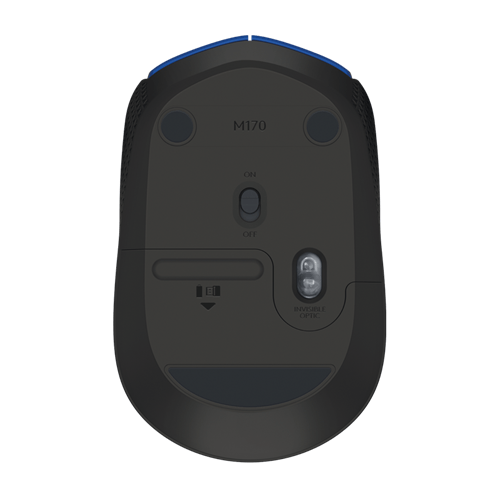 GUNMANSA Logitech M171 Wireless Mouse - Blue Nano