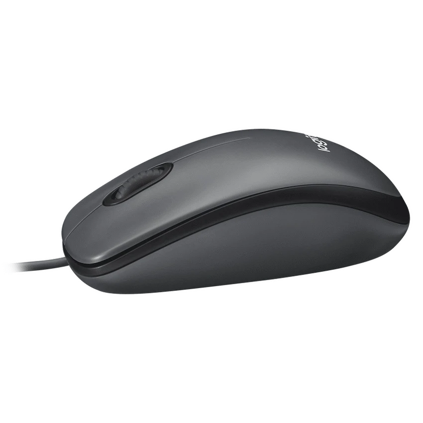GUNMANSA Logitech M90 USB Black Wired Mouse